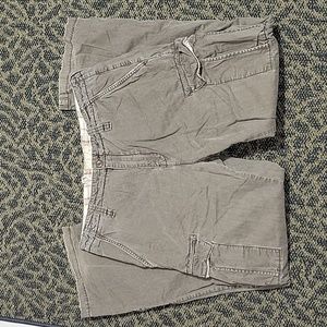 Vintage Y2K BKE COLLEGIATE Athletic  BAGGY CARGO PANTS BROWN